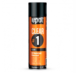 CLEAR#1 лак UV-устойчивый 0,45л.с высоким глянцем U-POL